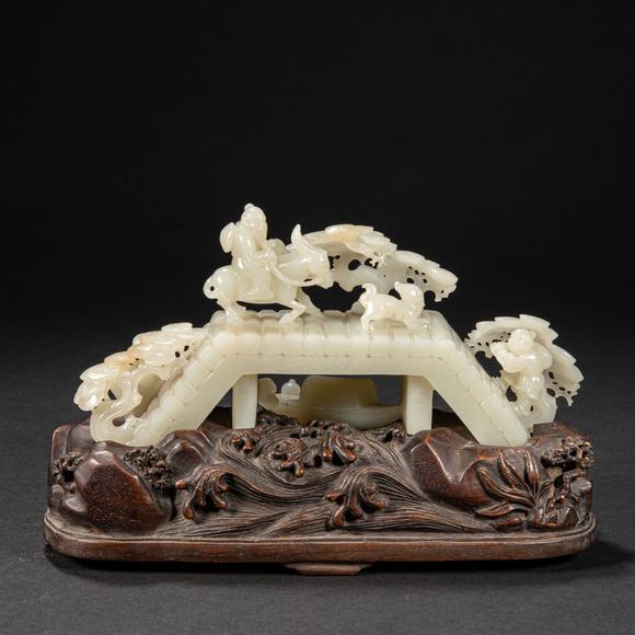 Hetian Jade Shanzi China Qing Dynasty Hetian Jade Shanzi China