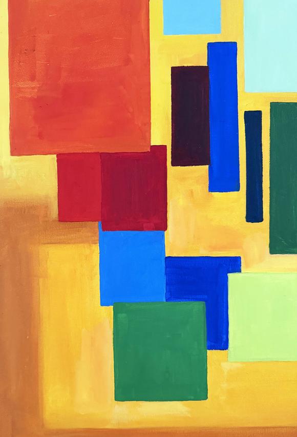 Horizontal Enchère Hans Hofmann(1880-1966), ATTRIBUTED TO, OIL ON CANVAS