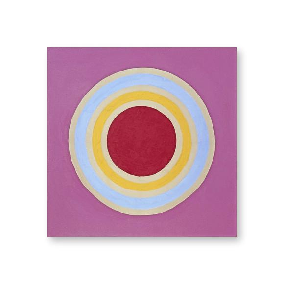 Horizontal Enchère KENNETH NOLAND (1924-2010), ATTRIBUTED TO, ACRYLIC ON CANVAS