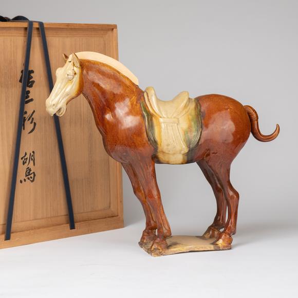 千峰會(huì)唐 三彩馬