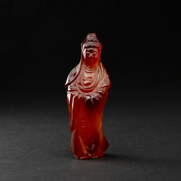 千峰會(huì)明 瑪瑙觀音像