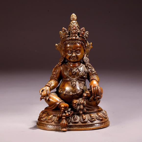 弘楊株式會社銅黃財(cái)神造像