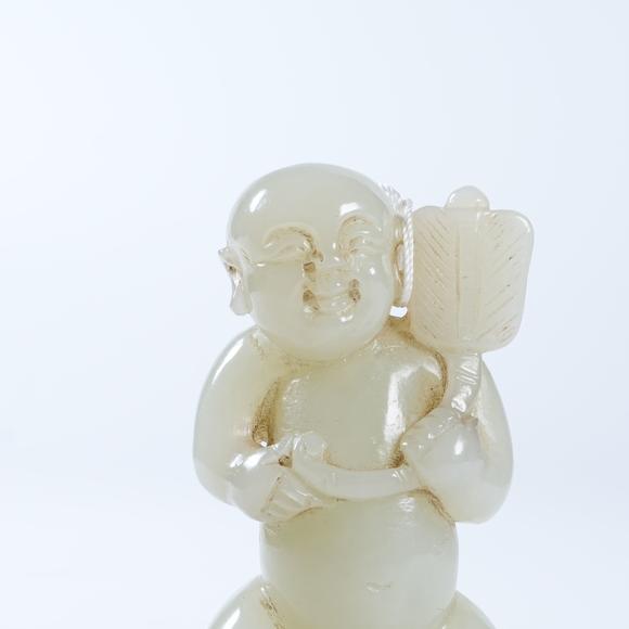 弘楊株式會(huì)社和田玉童子掛件
