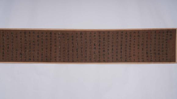 弘楊株式會社趙孟頫絹本赤壁賦書畫合壁手卷