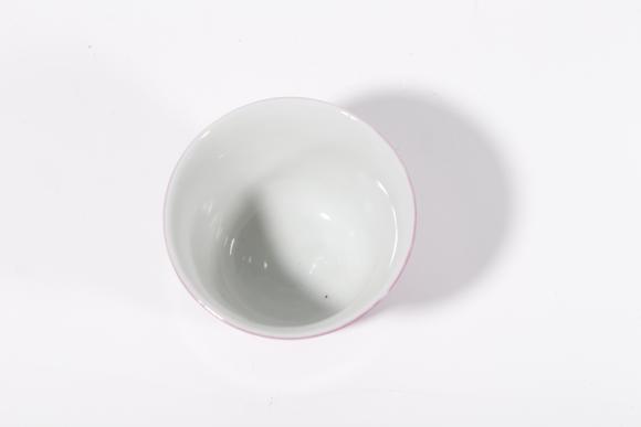 弘楊株式會(huì)社胭脂紅釉杯（一對(duì)）