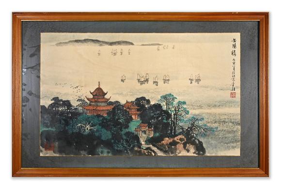 三杉美術李穎 岳陽樓