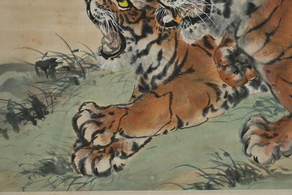 三杉美術(shù)吳壽穀 雙虎