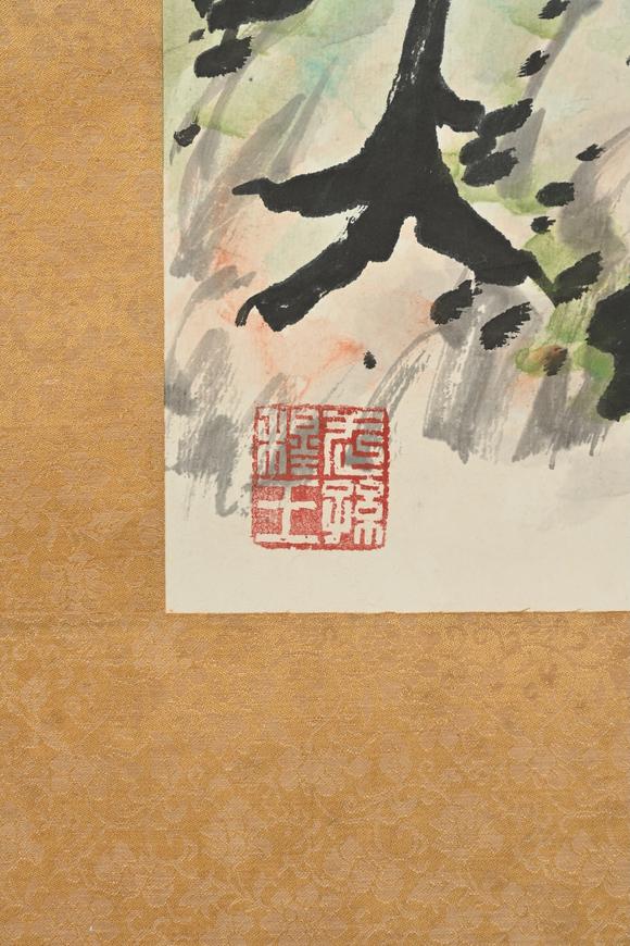 三杉美術岳石塵 鶴齡梅壽