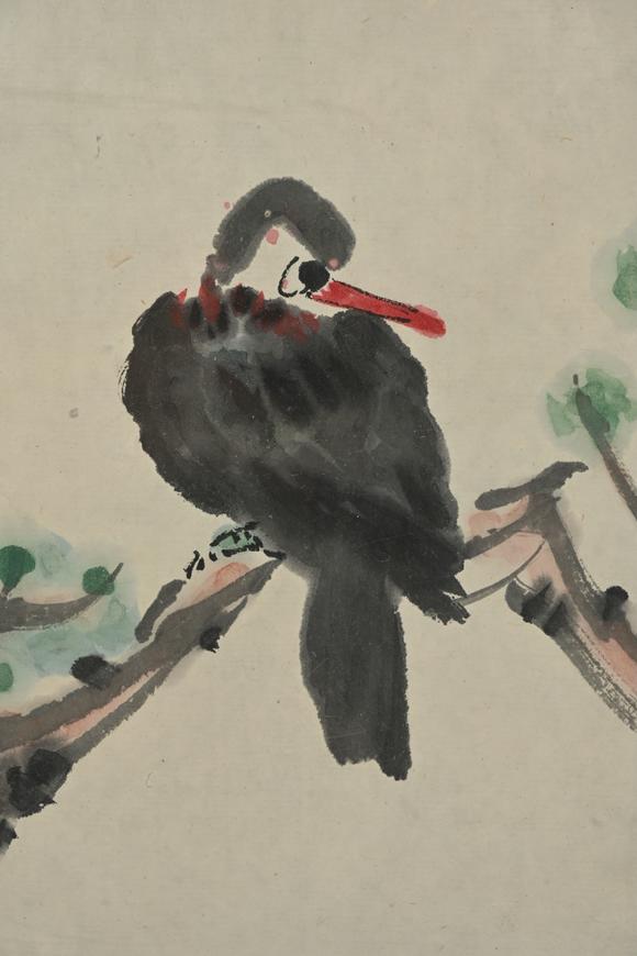 三杉美術陳子莊 喜上眉梢