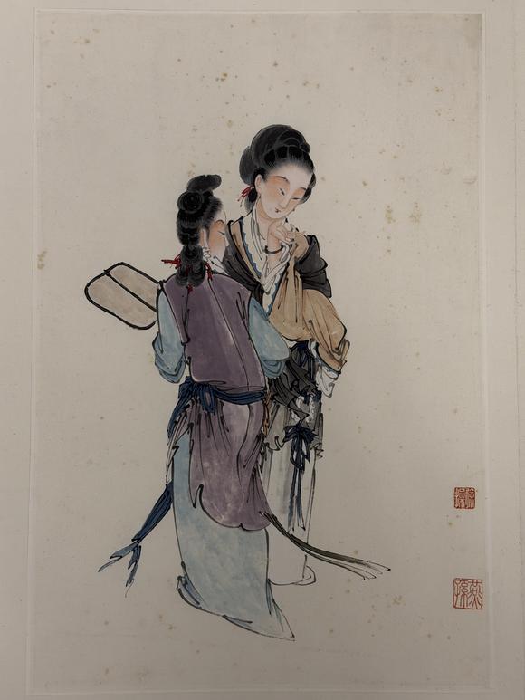 三杉美術(shù)徐操 仕女八幀