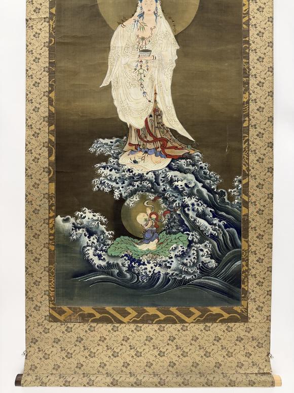 三杉美術佚名 水月渡海觀音
