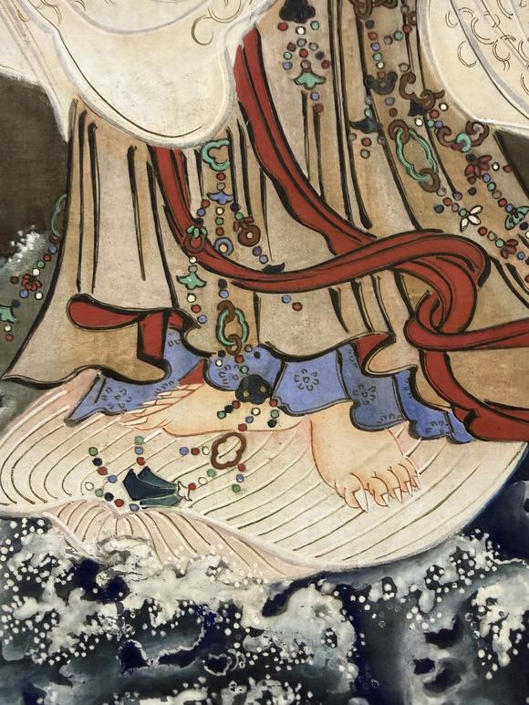 三杉美術(shù)佚名 水月渡海觀音