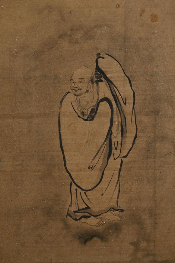 三杉美術(shù)佚名（明） 高士六景屏風(fēng)