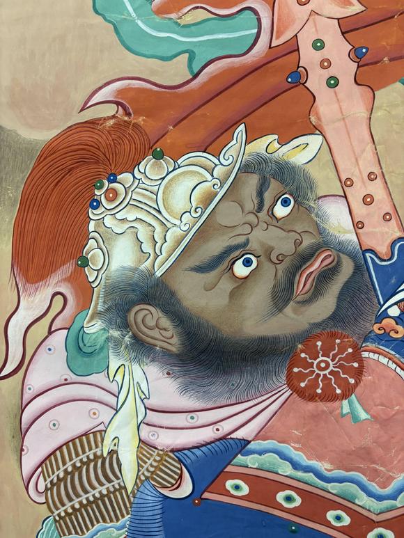 三杉美術(shù)關(guān)公周倉造像