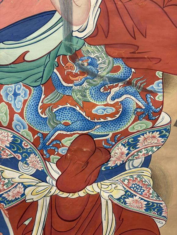 三杉美術(shù)關(guān)公周倉造像
