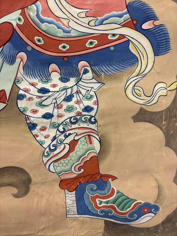 三杉美術(shù)關(guān)公周倉造像