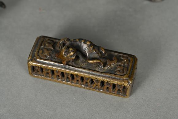 三杉美術(shù)古銅文房具五點