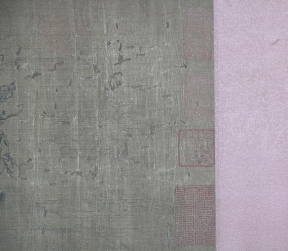 蘭亭古美術(shù)オークション李公麟 禮佛圖心經(jīng)手卷 手卷絹本設(shè)色