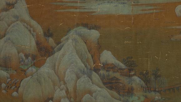 蘭亭古美術(shù)オークション王希孟 千里江山圖 手卷絹本設(shè)色