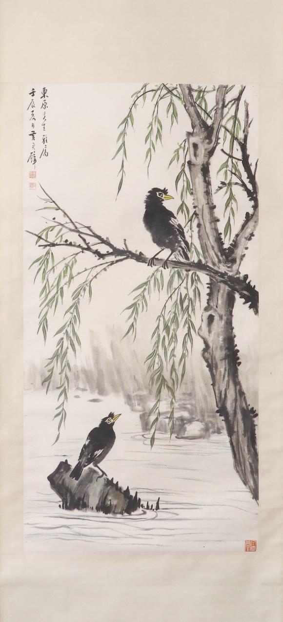 東京SAKURA拍賣(mài)（東京櫻花拍賣(mài)）黃君璧 花鳥(niǎo)