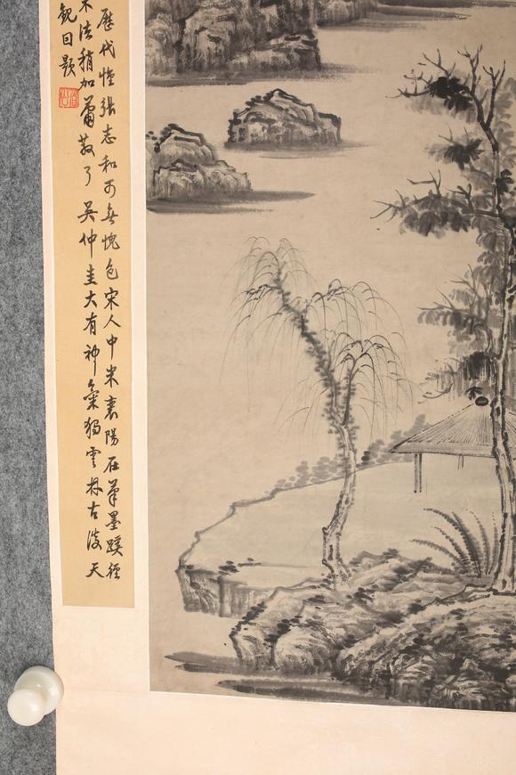 東京SAKURA拍賣（東京櫻花拍賣）倪瓚 山水幽居圖