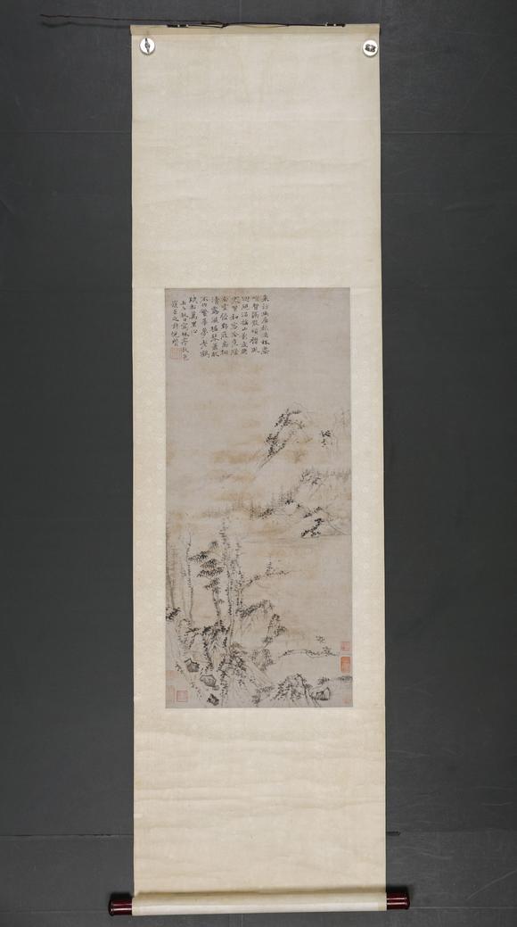 東京SAKURA拍賣（東京櫻花拍賣）倪瓚 山水