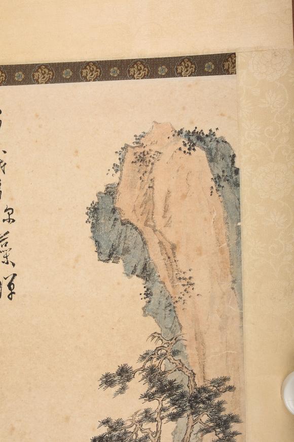 東京SAKURA拍賣（東京櫻花拍賣）溥儒 松下高士圖 附出版