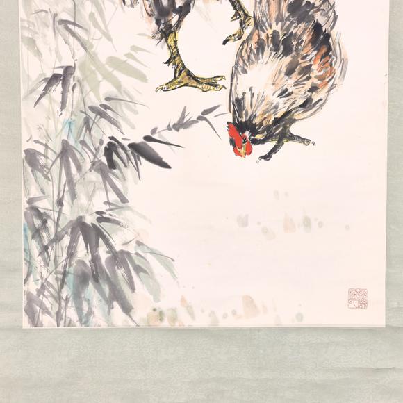 東京共成拍賣黃冑 雙吉圖