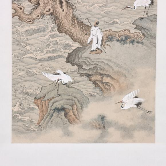 東京共成拍賣陳少梅 蓬萊松風(fēng)