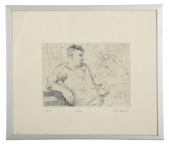 Duke's Auctions Lot 556 *  HUBERT ANDREW FREETH (1912-1986) 'Jock'