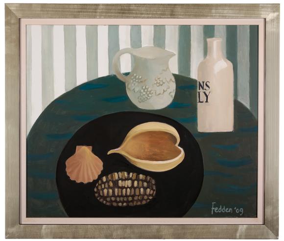 Duke's Auctions Lot 567 *  MARY FEDDEN (1915-2012) 'Jug and Bottle'
