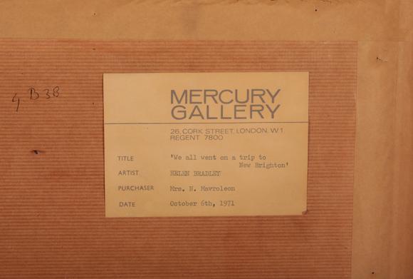 Duke's Auctions Lot 590 *  HELEN LAYFIELD BRADLEY MBE (1900-1979) 'We all went on a trip to New Brighton'