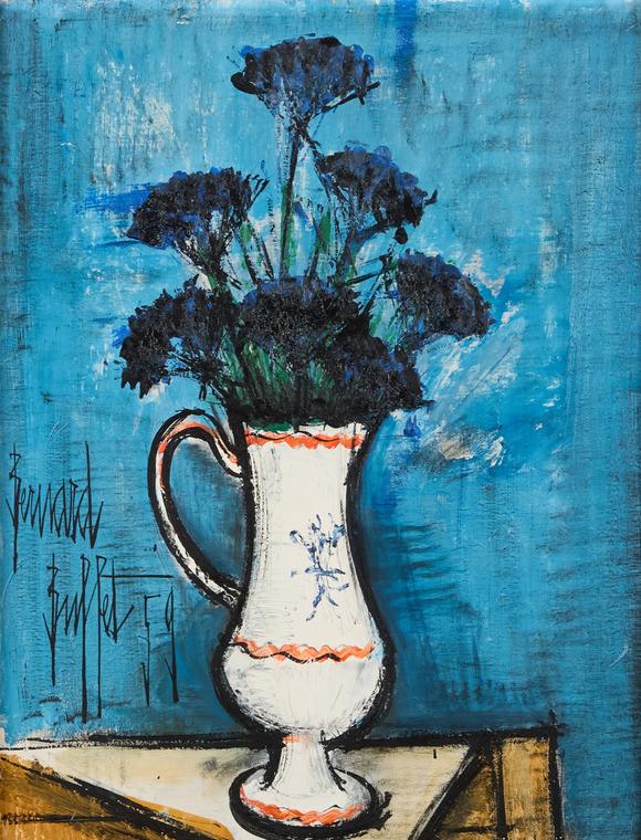 Duke's Auctions Lot 599 *  BERNARD BUFFET (1928-1999) 'Fleurs'