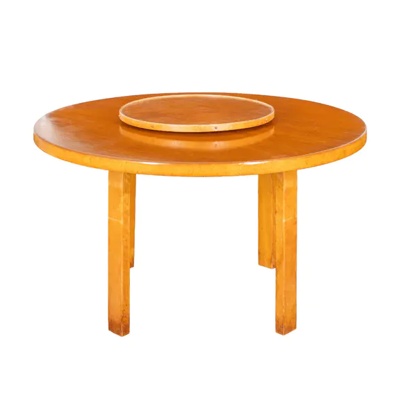 Chiswick AuctionsAlvar Aalto (Finnish 1898-1976) for Artek Table 91 with Lazy Susan