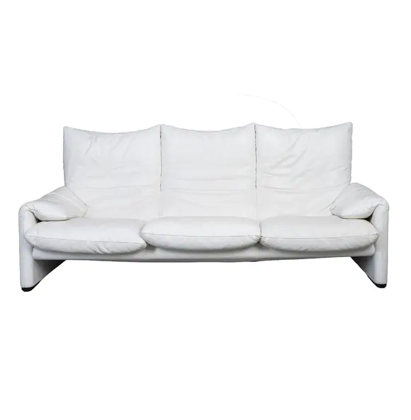 Chiswick AuctionsVico Magistretti (Italian, 1920-2006) for Cassina Three-seater 'Maralunga' sofa