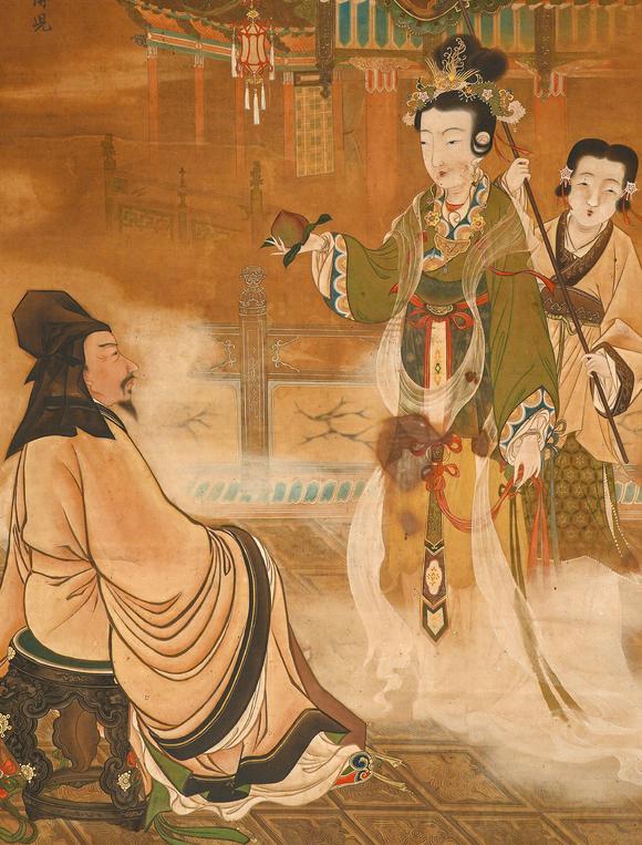 中鴻信唐寅（1470-1523） 麻姑獻(xiàn)壽