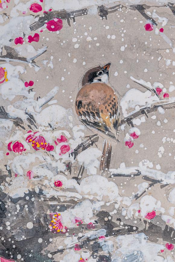 大阪國(guó)際陳之佛 雪景花鳥