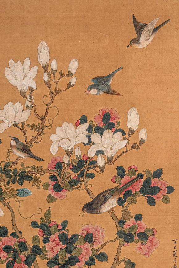 大阪國際殷自成 花鳥