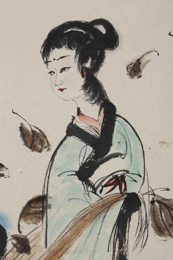 東京蕓術(shù)傅抱石 二湘圖 
