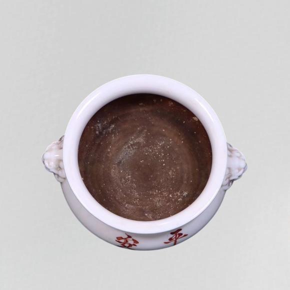 東京蕓術(shù)德化瓷雙獅耳爐