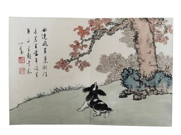 Castle AuctionA Chinese handpainting, Signed&Marked.