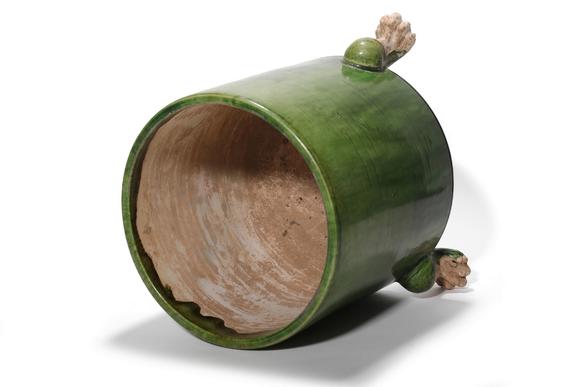 Castle AuctionA Green Glaze Tripod Censer, 10th–13th C Pr.
