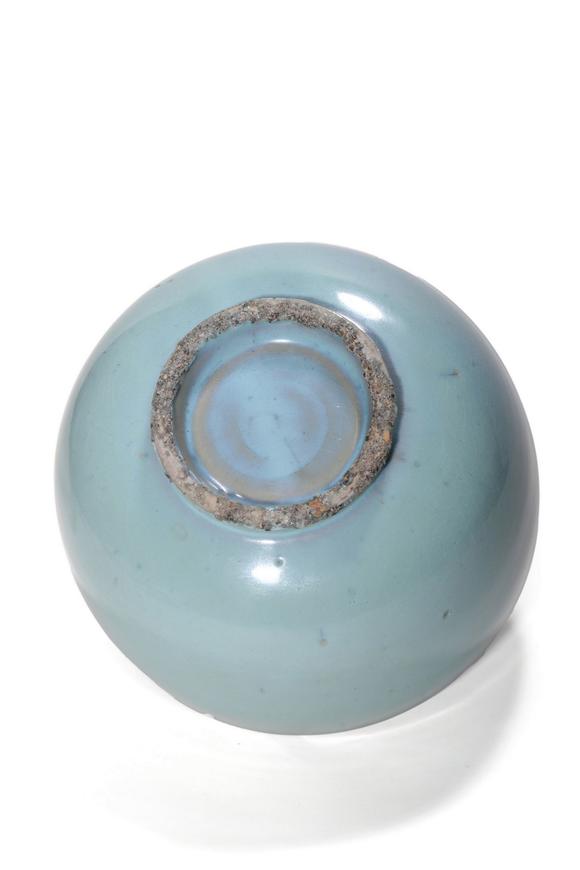 Castle AuctionA Jun Kiln Sky Blue Glaze Bowl, 12th–14th C Pr.