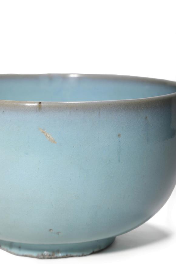 Castle AuctionA Jun Kiln Sky Blue Glaze Bowl, 12th–14th C Pr.