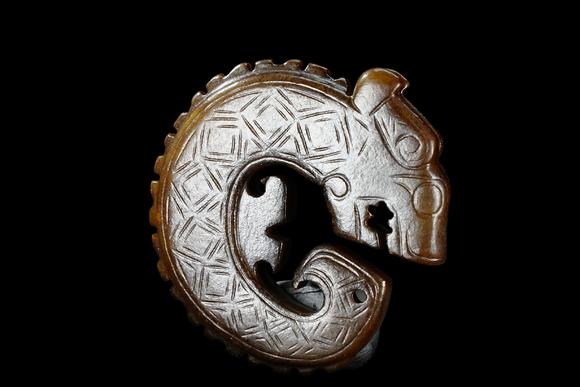 Castle AuctionA Jade ornament, 2th- 12th Pr.
