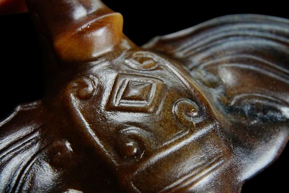 Castle AuctionA Jade ornament, 2th- 12th Pr.