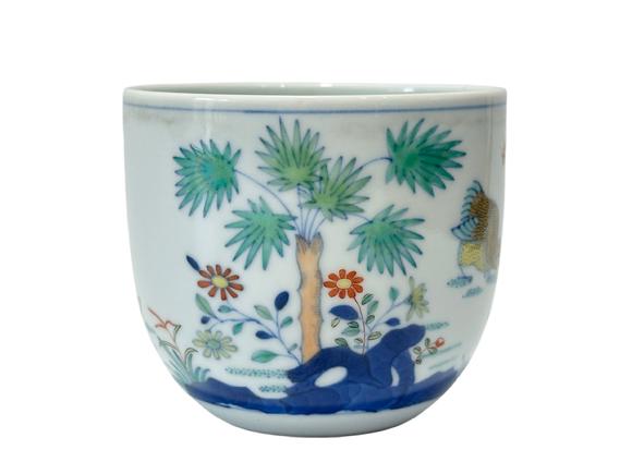 Castle AuctionA Chinese Doucai chicken cup, Ming Dynasty Pr. 