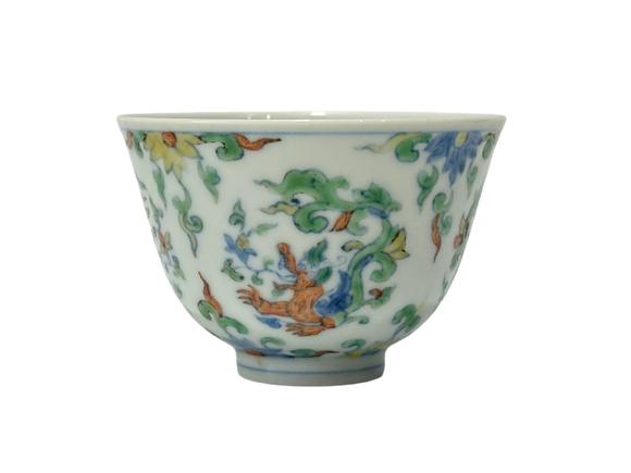 Castle AuctionA Chinese Doucai cup, Ming Dynasty Pr.  