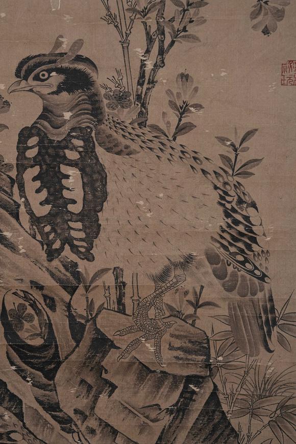 弘楊株式會社王淵紙本花鳥圖畫