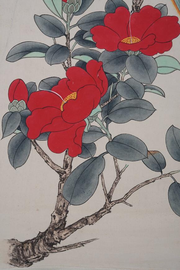 弘楊株式會社於非闇紙本花鳥圖畫